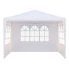 10''x10''(3 x 3m)Three Sides Waterproof Tent with Spiral Tubes XH