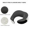 Functional Neck Pillow Hook and Loop Fastener Grey RT