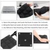 24Pcs 12"x12"x2" Pyramid Acoustic Foam Panel Studio Soundproofing Wall Padding Black