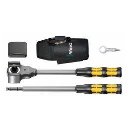 Wera 8002 C Koloss 1/2" Drive Ratchet/Hammer (5-Piece Set)